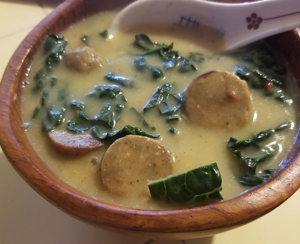 Caldo verde soup