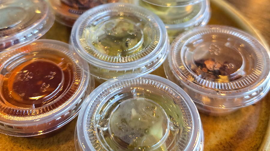 Sauces at Thai Central Cuisine