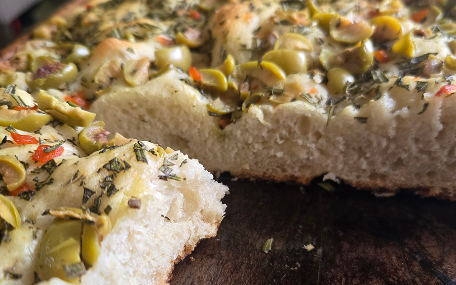 Focaccia bread recipe